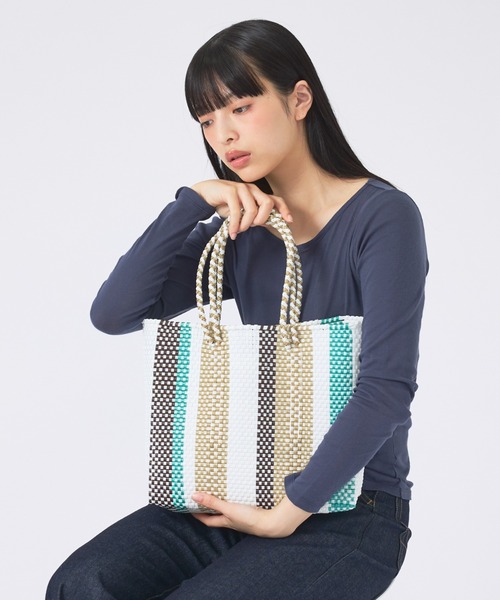 バッグ sale‼️ハンドメイド 大きなかごバッグ ショルダーバッグ 鳥