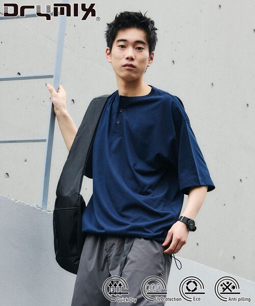 FREAK'S STORE（フリークスストア） ヘンリーネック tシャツ 速乾 限定