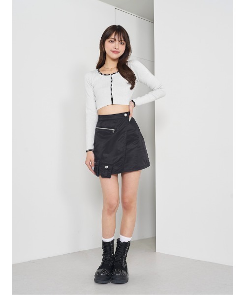 「Darich」 キュロット FREE ブラック レディース_画像6