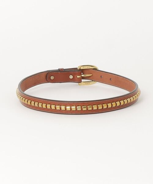 「TORY LEATHER」 ベルト 32inch ブラック メンズ_画像2
