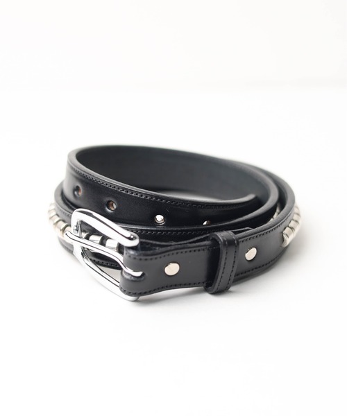 「TORY LEATHER」 ベルト 32inch ブラック メンズ_画像5