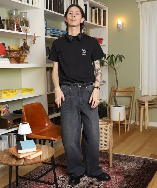 「FFEIN」 半袖Tシャツ SMALL アッシュグレー メンズ_画像7