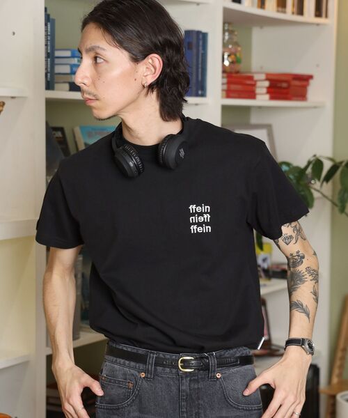 「FFEIN」 半袖Tシャツ SMALL アッシュグレー メンズ_画像9