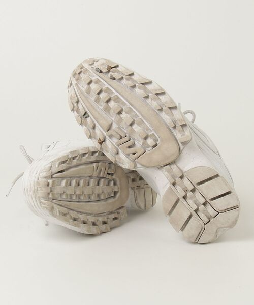 「FILA」 ローカットスニーカー 25.5cm ホワイト レディース_画像3