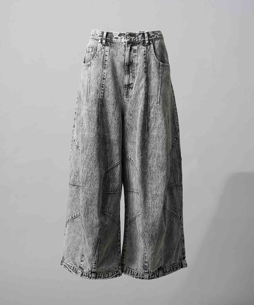 「MAISON SPECIAL」 デニムパンツ 0 ブラック メンズ_画像9