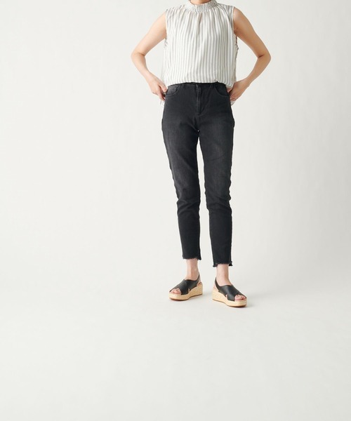 「Clarks」 ヒールサンダル UK4 ブラック レディース_画像8
