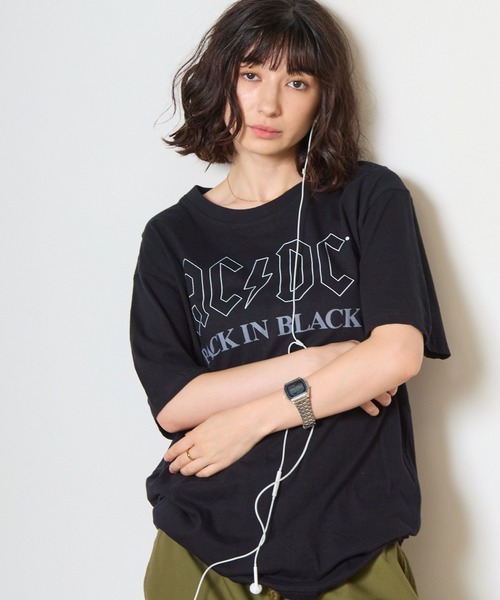 ROOP TOKYO tシャツ AC/DC/エーシー・ディーシー UNISEX T-SHIRT: BACK