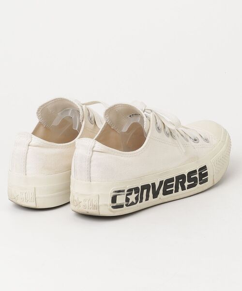 「CONVERSE」 ローカットスニーカー 23.5cm ホワイト レディース_画像2