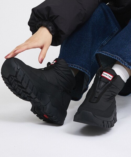 HUNTER スノーブーツ新品のタグ付き 24センチ hunterスノーブーツ（サイズ（cm）：24cm）の商品一覧 通販 - Yahoo