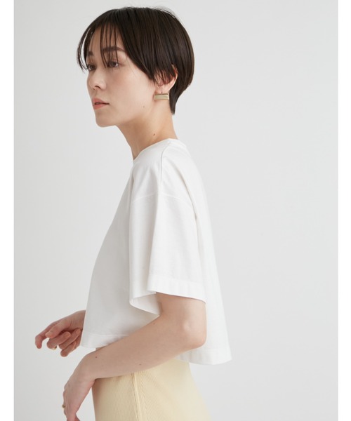 「emmi」 半袖Tシャツ FREE ホワイト レディース_画像4