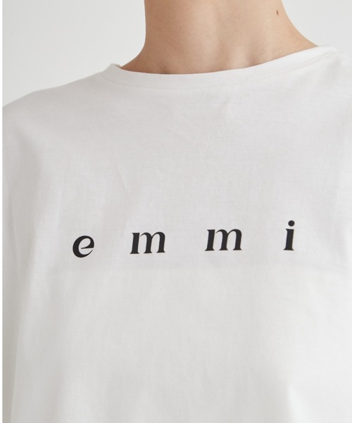 「emmi」 半袖Tシャツ FREE ホワイト レディース_画像7