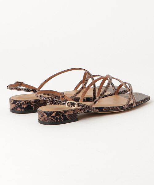 「Daniella&GEMMA」 「GEMMALINN」フラットサンダル 40 グレー レディース_画像2