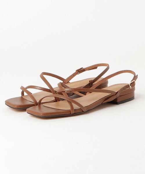 「Daniella&GEMMA」 「GEMMALINN」フラットサンダル 40 グレー レディース_画像8