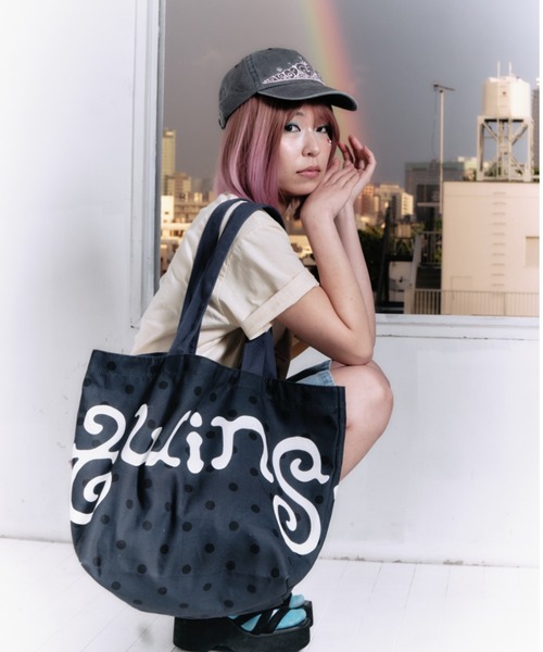 トートバッグ 大きめ twins big tote bag レディース メンズ