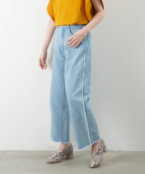 「LUCA/LADY LUCK LUCA」 デニムパンツ 36 ブルー系その他 レディース_画像3