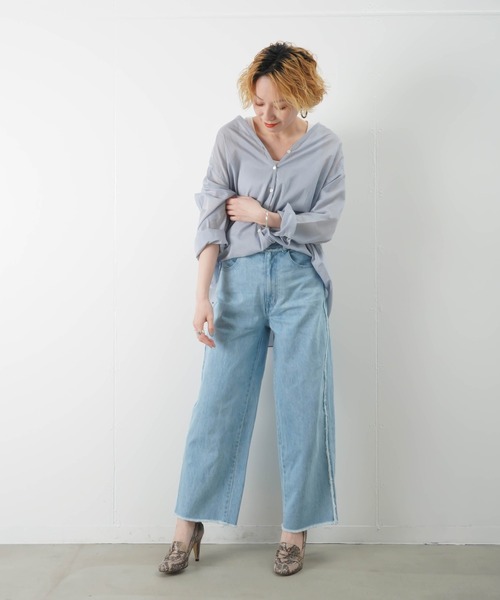 「LUCA/LADY LUCK LUCA」 デニムパンツ 36 ブルー系その他 レディース_画像5