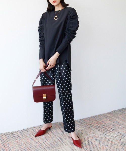 「ELFRANK」 パンツ FREE グレー レディース_画像4