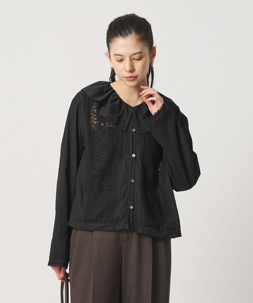 BEAUTY＆YOUTH UNITED ARROWS ブラウス シャツ エンブロイダリー