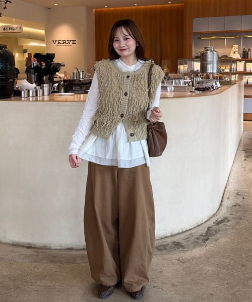 キャミソール frill hem camisole/裾フリルキャミソール | OLUN | 18