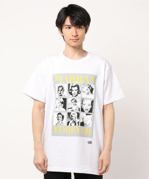 tシャツ 「RadioDays/ラジオデイズ」MARILYN MONROE TEE (UN