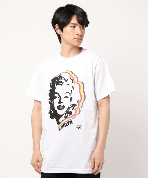 tシャツ 「RadioDays/ラジオデイズ」MARILYN MONROE TEE (UN