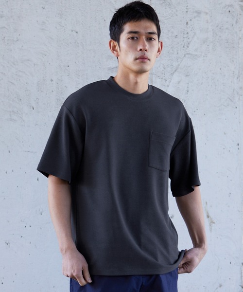 coca（コカ） tシャツ 「WEB限定セール」エンボスポケットTシャツ