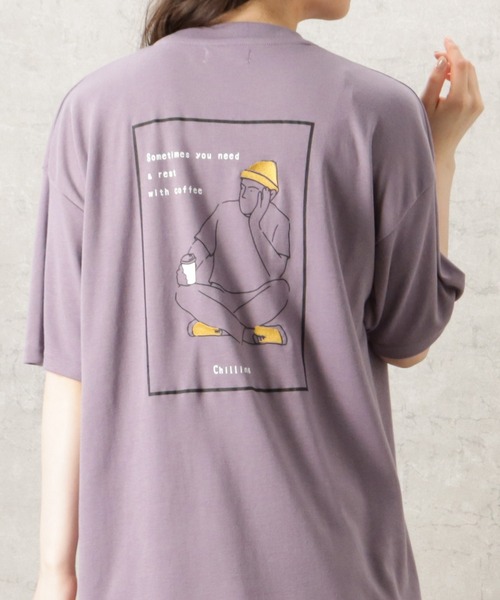 tシャツ Tシャツ イラストプリントTシャツ : ZOZOTOWN Yahoo!店 - 通販