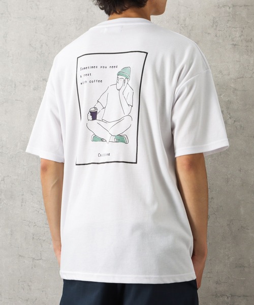 Tシャツ Tシャツ イラストプリントtシャツ Zozotown Paypayモール店 通販 Paypayモール