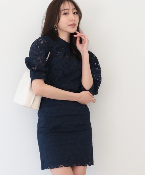 アンビエント/コードレーススカラップヘムミニスカート AMBIENT（アンビエント） スカート コードレーススカラップヘムミニ