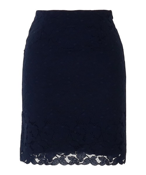 AMBIENT（アンビエント） スカート コードレーススカラップヘムミニ