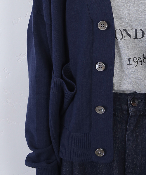 journal standard luxe ドライテンジク Vネックカーディガン JOURNAL STANDARD LUXE カーディガン ドライテンジク Vネック