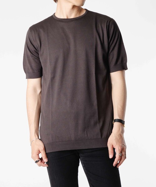 JOHN SMEDLEY セーター ニット BELDEN 30 GAUGE SEAISLAND