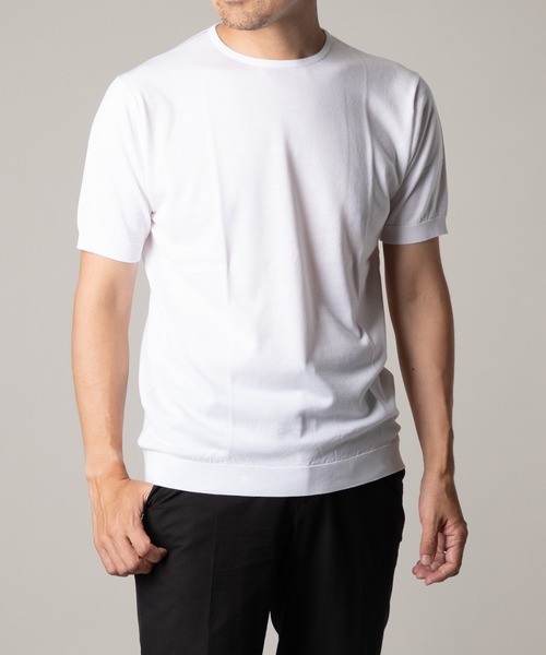 JOHN SMEDLEY セーター ニット BELDEN 30 GAUGE SEAISLAND