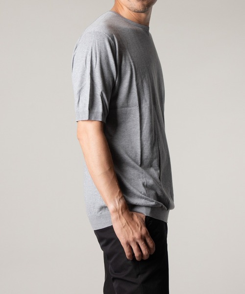 JOHN SMEDLEY セーター ニット BELDEN 30 GAUGE SEAISLAND