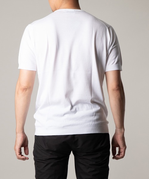 JOHN SMEDLEY セーター ニット BELDEN 30 GAUGE SEAISLAND