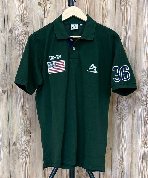 archivio ポロシャツ 38サイズ 緑 LADIES>フリル襟UV冷感ダンボールプルオーバー（Tシャツ