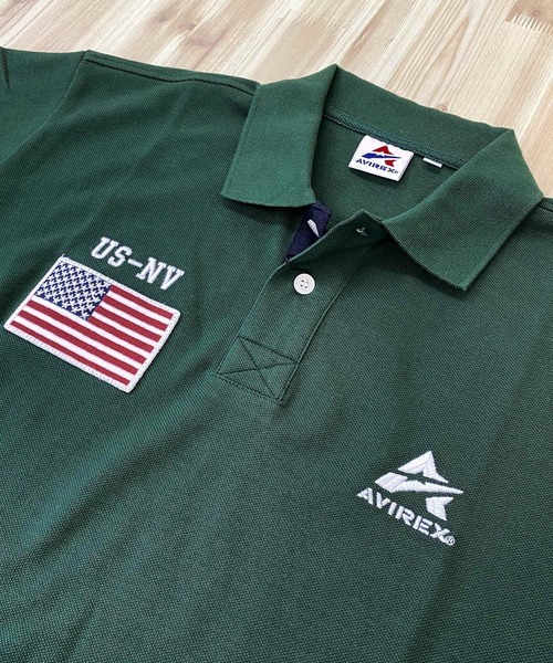 AVIREX ポロシャツ NEVADA 半袖ポロシャツ メンズ レディース
