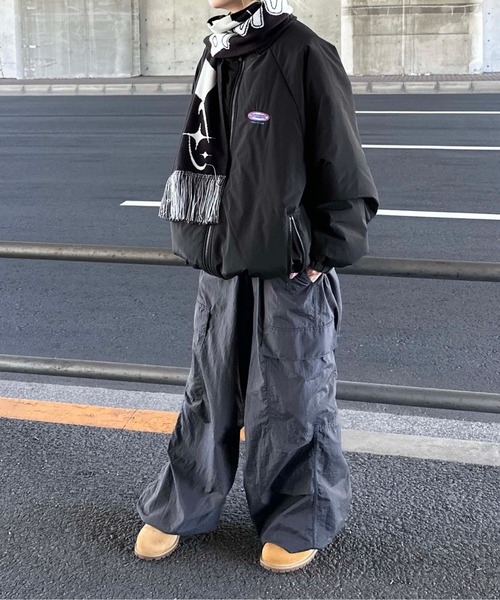 マフラー ジャガードロゴニットマフラー メンズ レディース : ZOZOTOWN