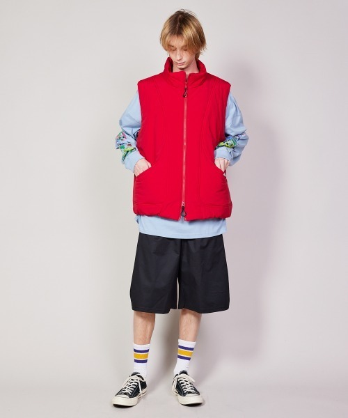 rehacer ダウンベスト ベスト : Shell Puff Down Vest / シェル パフ  