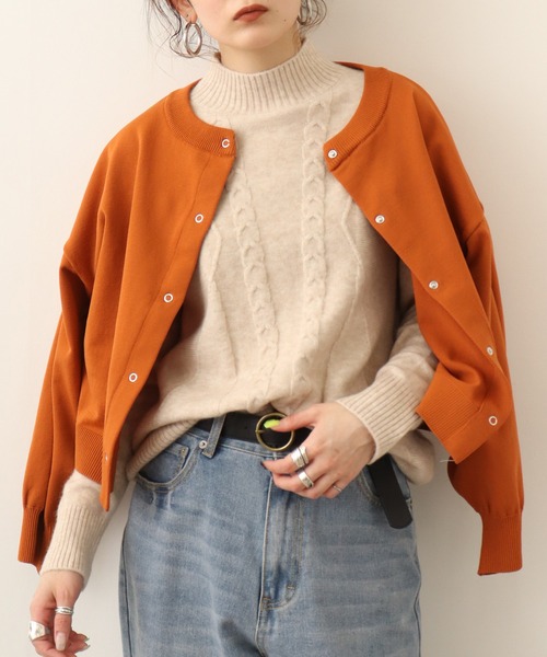 chiaro ニット セーター ハイネックニット レディース
