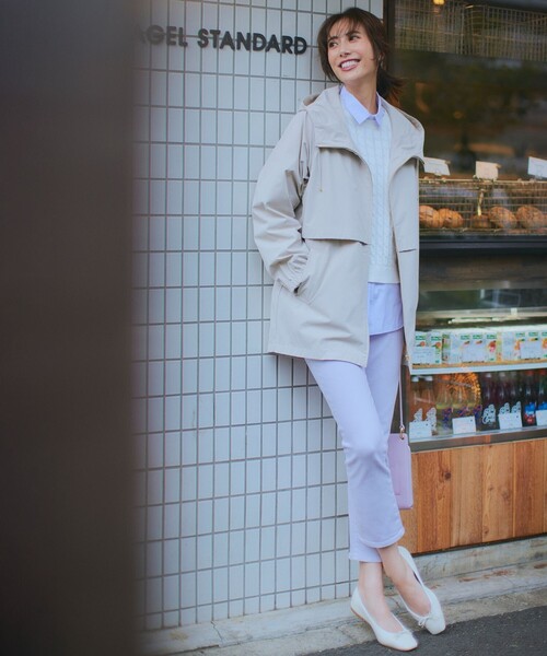 美品✨23区 24SS 洗えるコットンギマ ケーブル ニット ベージュ 38 23区｜【Oggi4月号掲載/洗える】コットンギマ ケーブル ニット