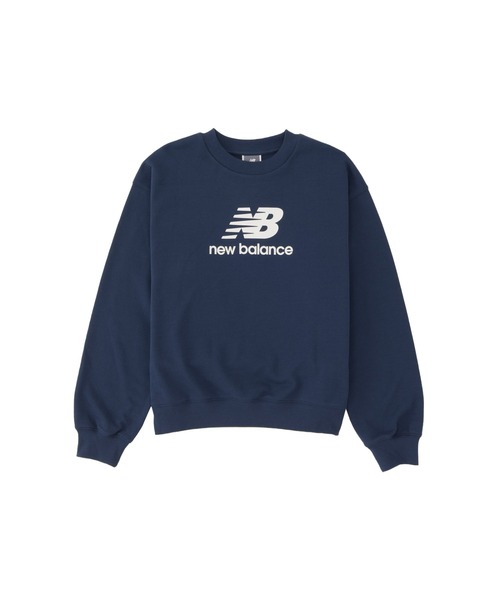 New Balance トレーナー スウェット Sport Essentials Stacked