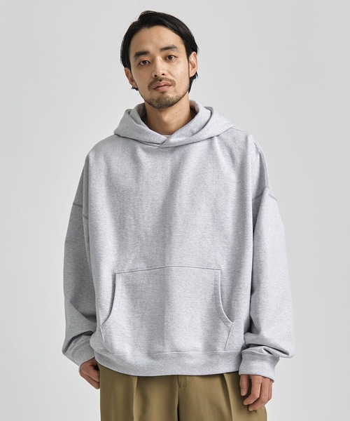 トップス markaware organic cotton huge parka HUGE PARKA ORGANIC COTTON HEAVY FLEECE (A22C-07CS01C