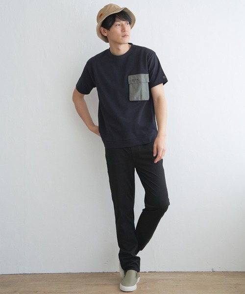 ikka（イッカ） tシャツ URBAN NATURE LIFE フラップポケットTシャツ