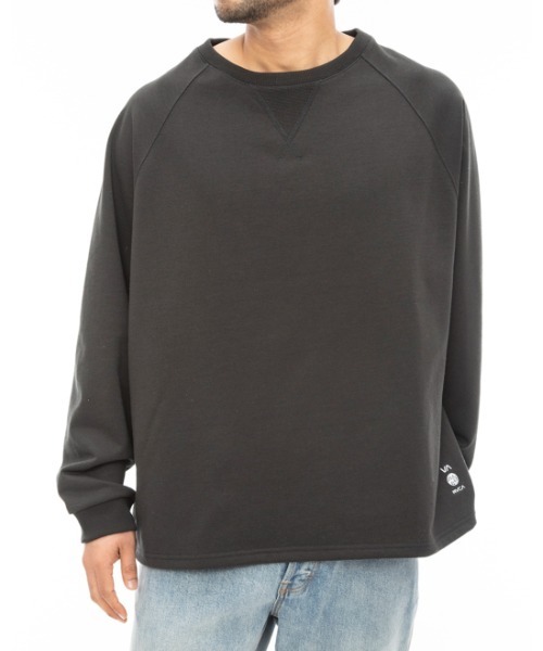 【関税込み】RVCA メンズ ALL TME CREW トレーナー RVCA トレーナー スウェット メンズ ALL TIME TERRY CREW 「2024