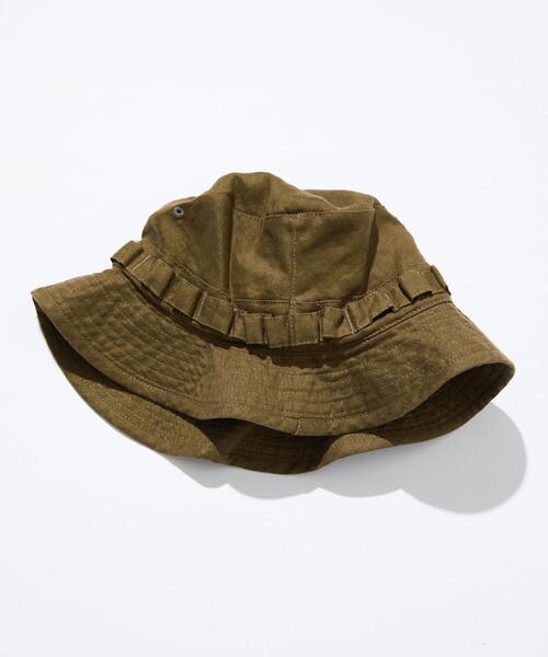 CAHLUMN 帽子 ハット CAHLUMN/カウラム Linen Jungle Hat/リネン