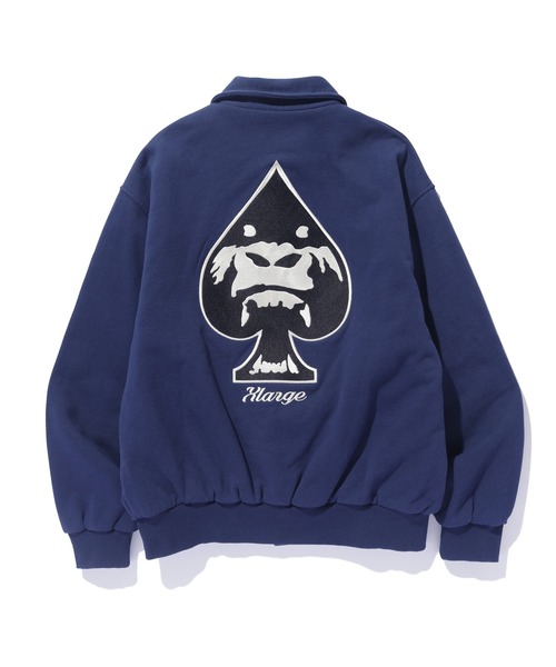 X-LARGE / ブルゾン/L/ウール/ブルー XLARGE（エクストラ ラージ） ブルゾン アウター SWEAT VARSITY JACKET