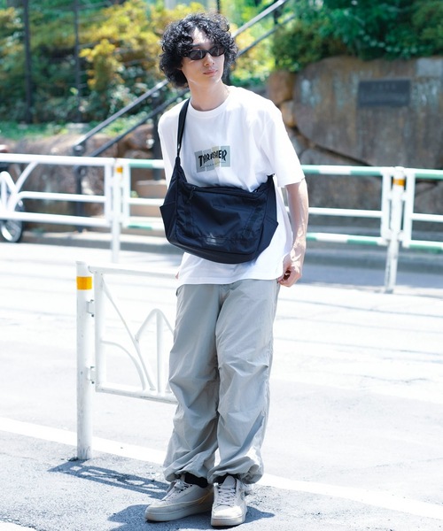 THRASHER（スラッシャー） ショルダーバッグ RUNNING PUSH Shoulder 