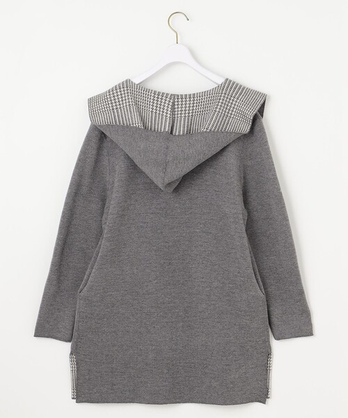 専用　エニィスィス　カーディガン　ブルゾン　2点 セール】 【接触冷感・UVケア】ニットフーディー カーディガン