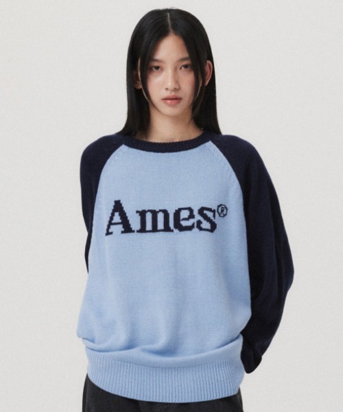 AMESーWORLDWIDE ニット セーター A'GEM/9 × .kom